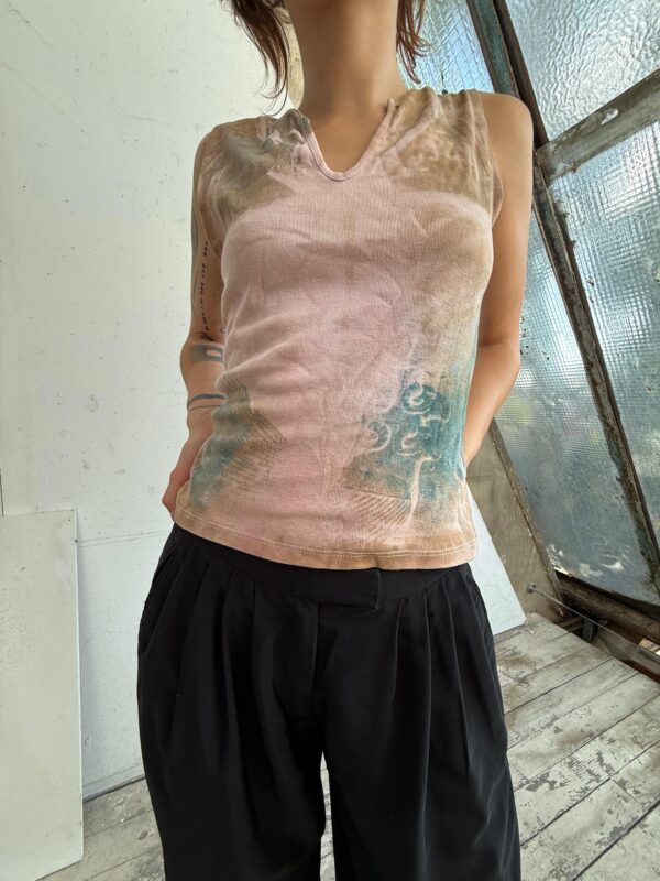 Pink Top – Blue Cyanotype - Image 8