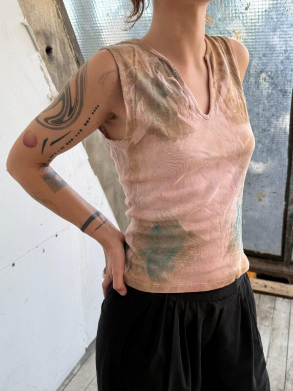 Pink Top – Blue Cyanotype - Image 2