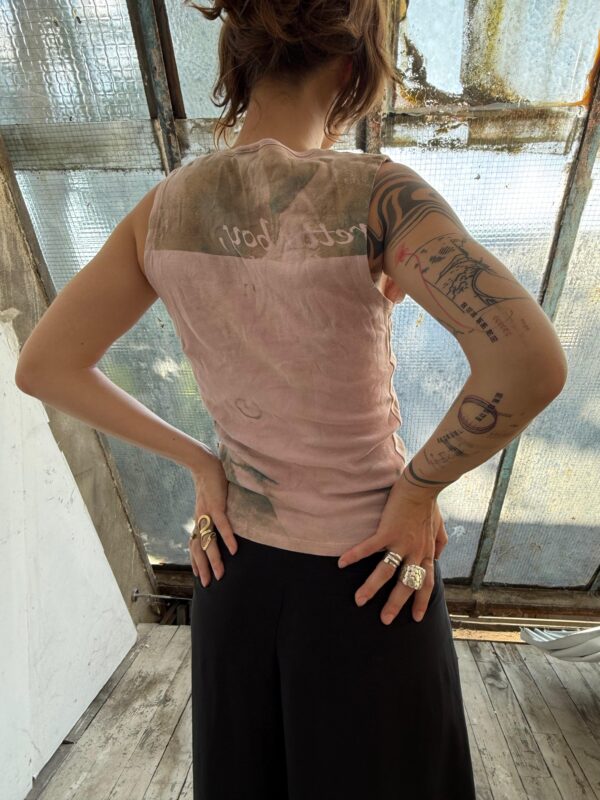 Pink Top – Blue Cyanotype - Image 3