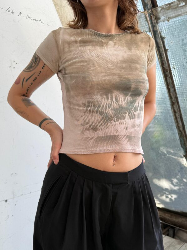 Brown tee – Brown Cyanotype