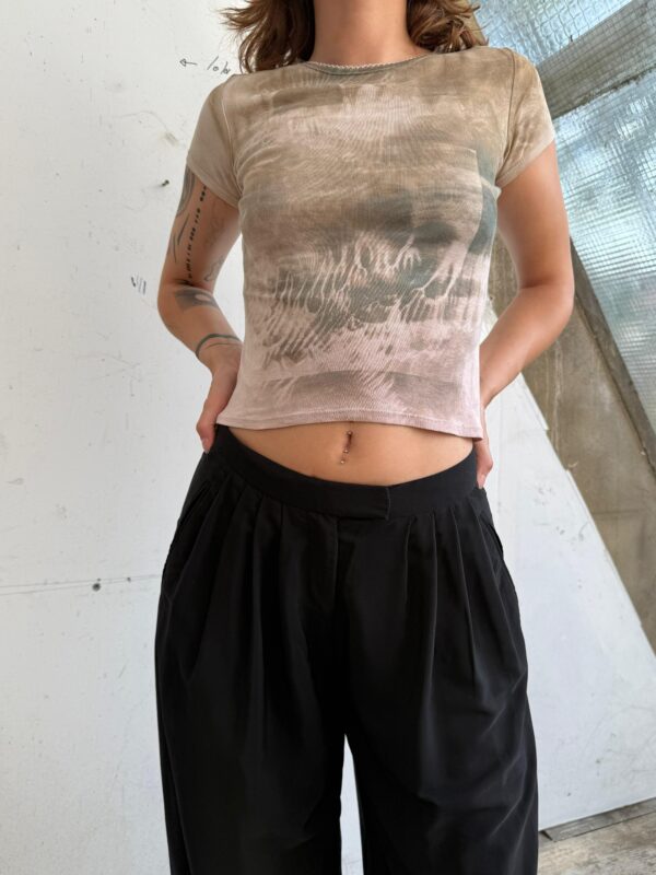 Brown tee – Brown Cyanotype - Image 2