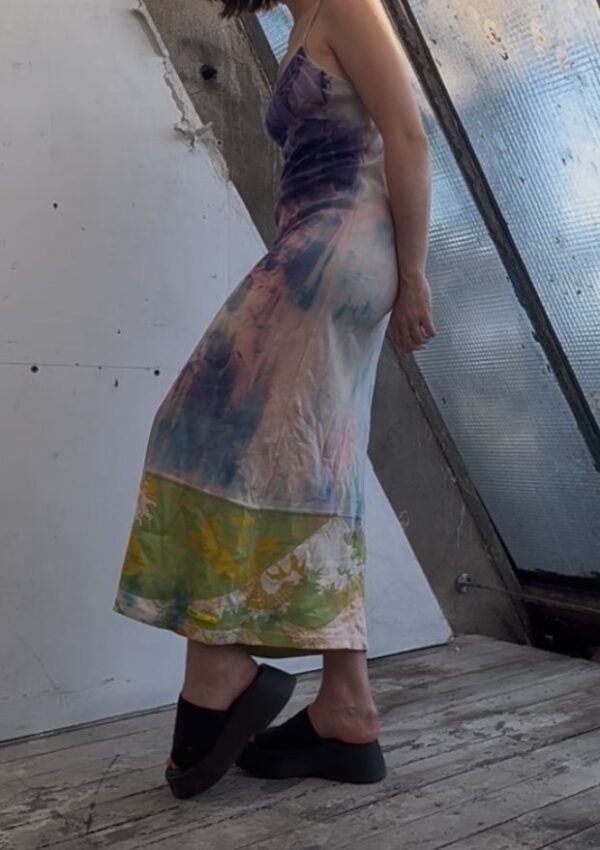 Long Dress – Purple Cyanotype - Image 3