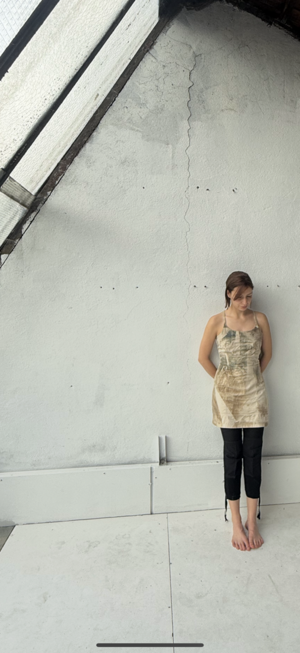 Short Dress – Brown Cyanotype - Image 2
