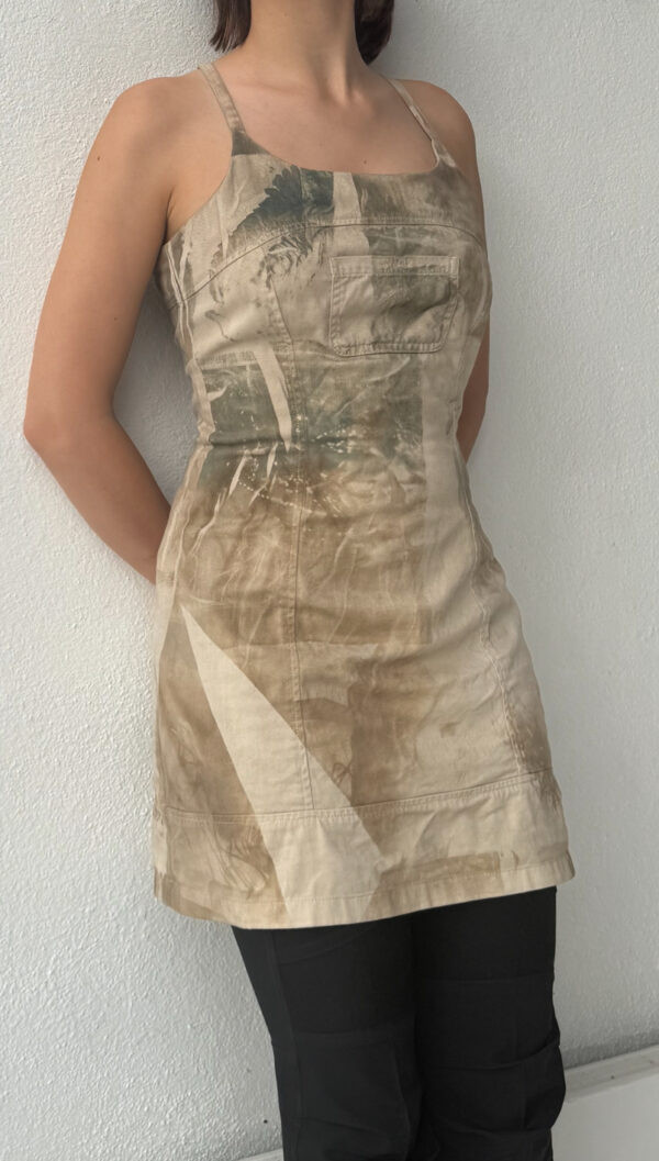 Short Dress – Brown Cyanotype